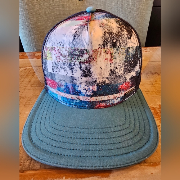 Prana Multicolor Adjustable Snap Trucker Hat - Picture 1 of 7